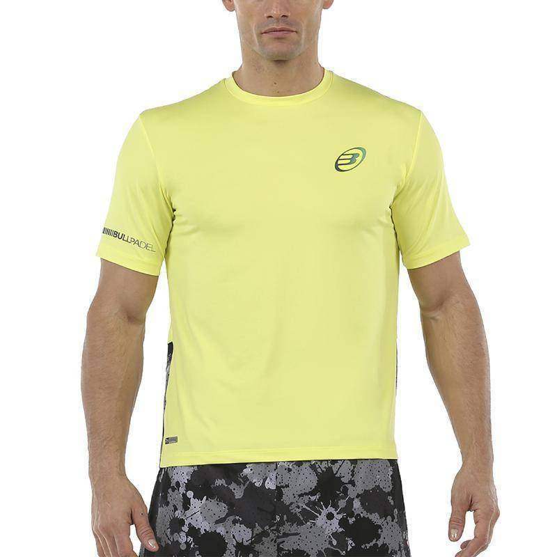 Camiseta Bullpadel Union Amarillo Azufre Fluor -  -XL