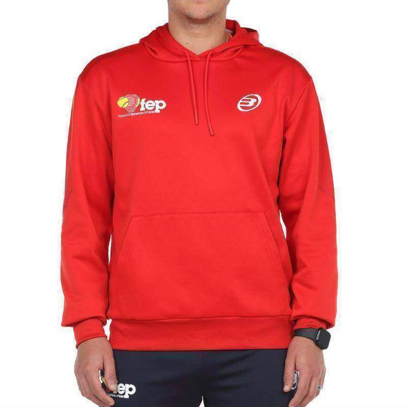 Sudadera Bullpadel FEP Enrio Rojo -  -L