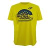 Camiseta Bullpadel Mundial Menores Amarillo Fluor