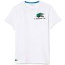 Camiseta Lacoste Sport Tennis Blanco -  -M