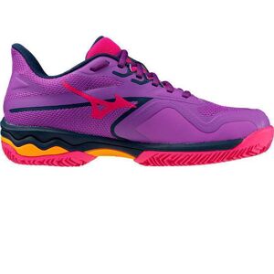 Zapatillas Mizuno Wave Exceed Light 2 Padel Morado Blanco Fucsia Mujer -  -40,5