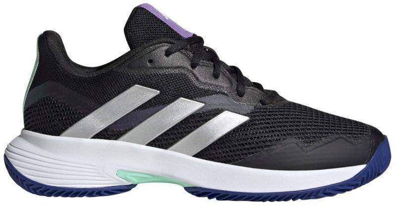 Zapatillas Adidas CourtJam Control Negro Nucleo Plata Mujer -  -39 1/3