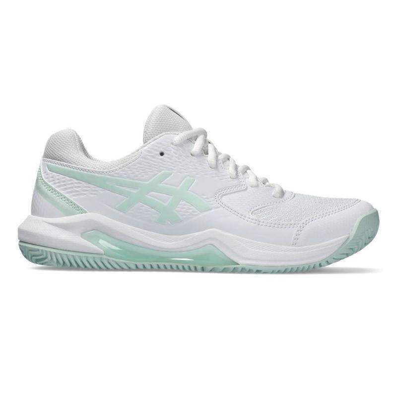 Zapatillas Asics Gel Dedicate 8 Clay Blanco Azul Pale Mujer -  -40,5