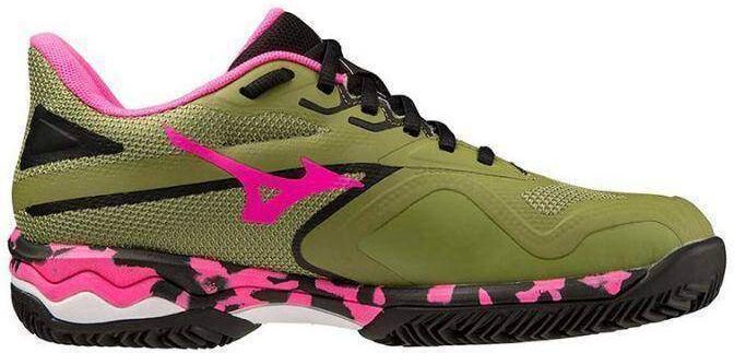 Zapatillas Mizuno Wave Exceed Light 2 Verde Fucsia Mujer -  -40,5