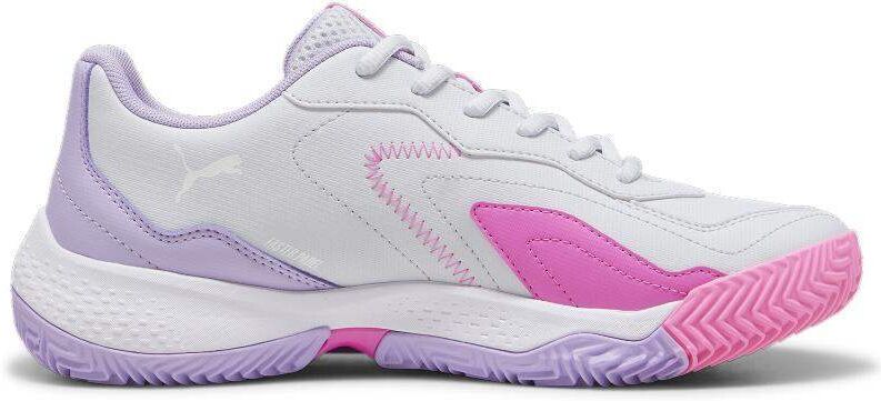 Zapatillas Puma Nova Smash Gris Blanco Violeta Mujer