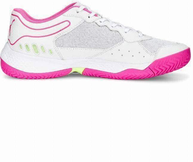 Zapatillas Puma Solarsmash RCT Blanco Fucsia Mujer