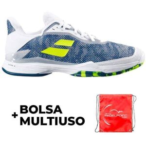 Zapatillas Babolat Jet Tere Clay Blanco Azul Oscuro -  -42