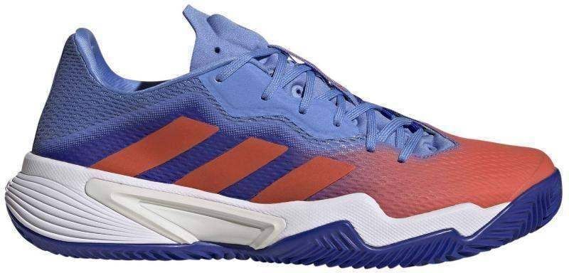 Zapatillas Adidas Barricade Azul Lucido Rojo Solar -  -43 1/3