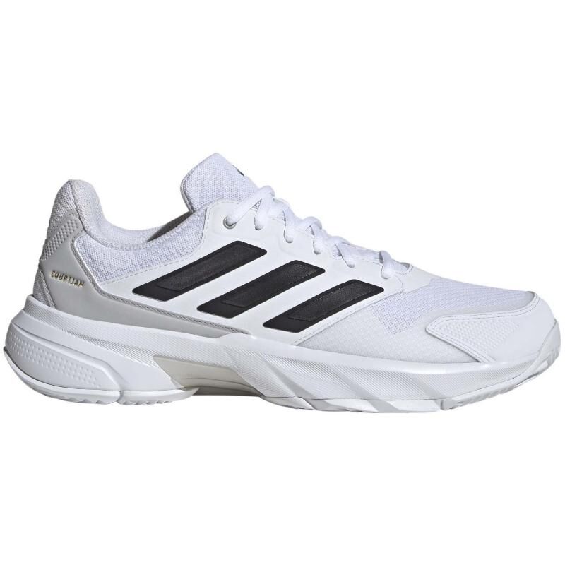 Zapatillas Adidas CourtJam Control Blanco Negro Gris -  -44