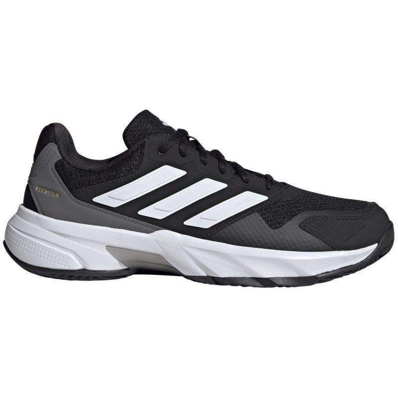 Zapatillas Adidas CourtJam Control Clay Negro Blanco Gris -  -45 1/3