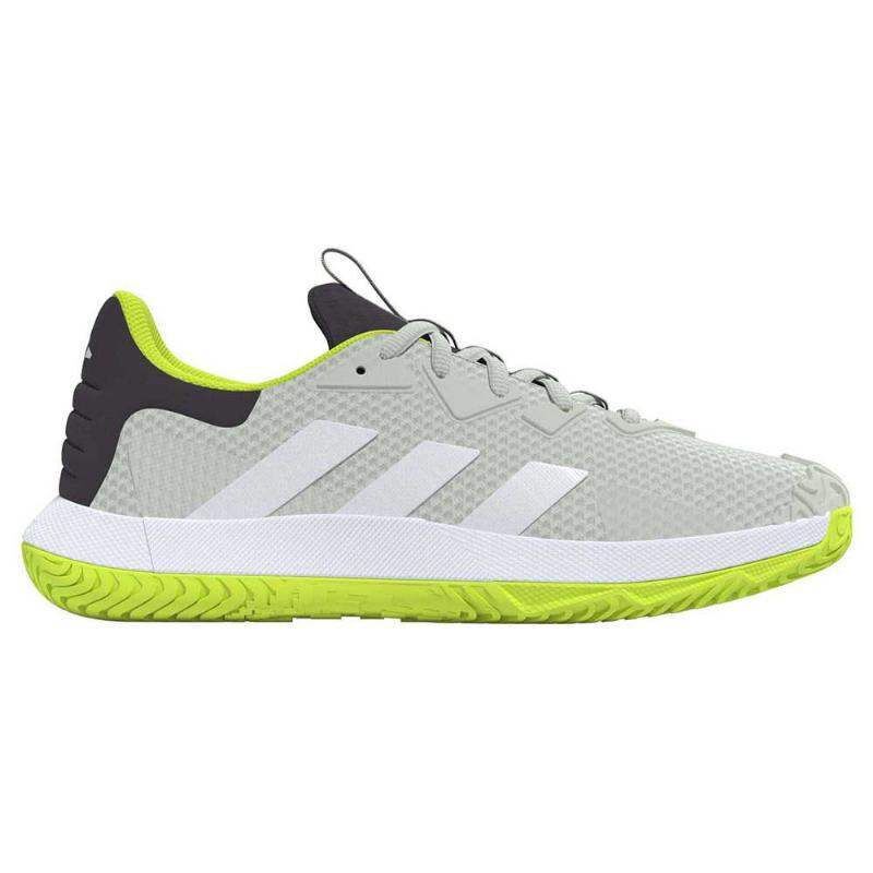 Zapatillas Adidas Solematch Control Blanco Verde Lima -  -43 1/3