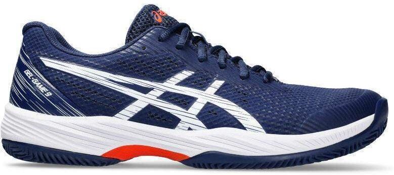 Zapatillas Asics Gel Game 9 Clay Azul Marino Blanco -  -42