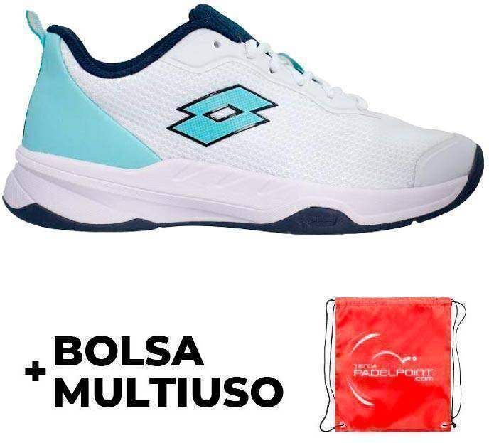 Zapatillas Lotto Mirage 600 ALR Blanco Azul Claro Mujer -  -42