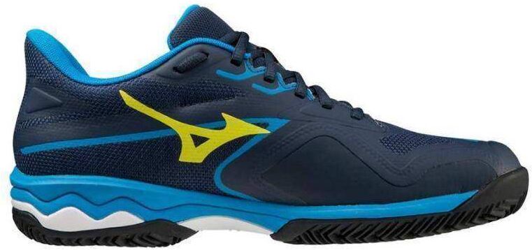 Zapatillas Mizuno Wave Exceed Light 2 CC Azul Amarillo -  -44