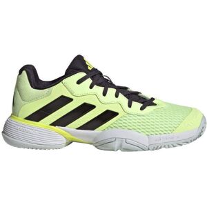 Zapatillas Adidas Barricade Verde Fluor Negro Junior -  -38 2/3