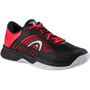 Zapatillas Head Revolt Pro 4.5 Clay Negro Rojo Junior -  -34