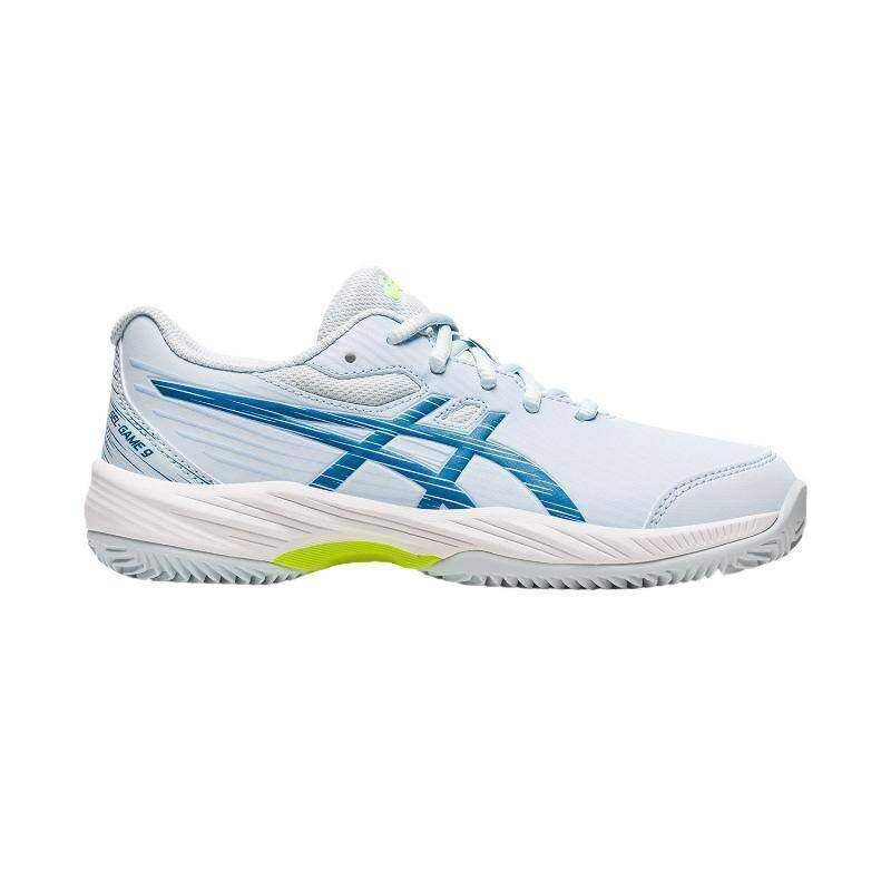 Zapatillas Asics Gel Game 9 GS Clay Azul Cielo Blanco Junior -  -37