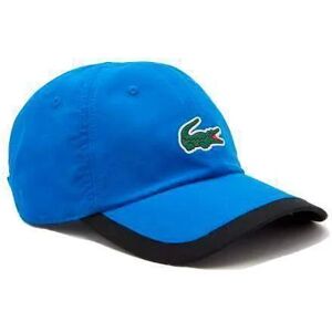 Gorra Lacoste Ligera Azul Electrico Negro