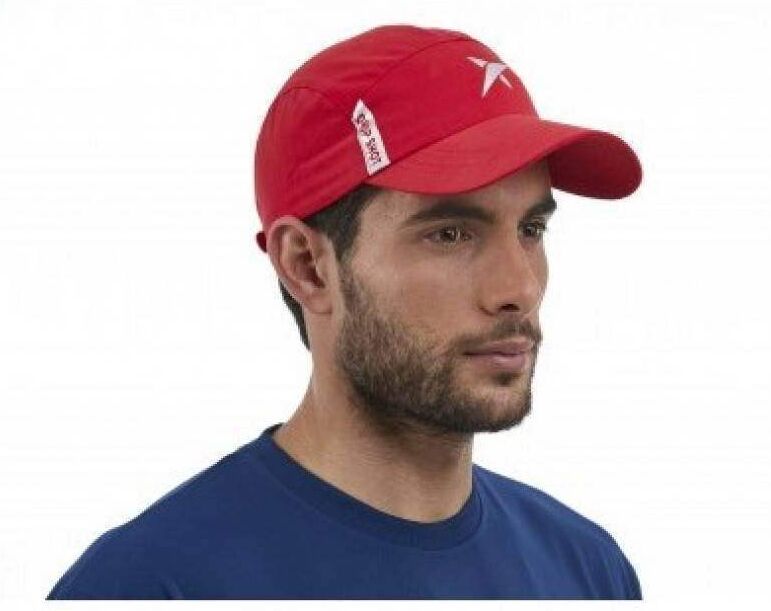 Gorra Drop Shot Tech Fiber Rojo