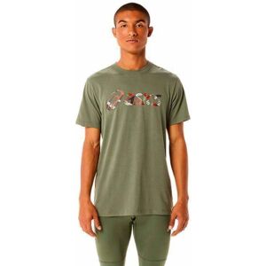 Camiseta Asics Wild Camo Verde Liquen -  -L