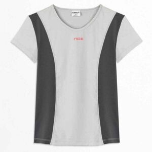 Camiseta Nox Pro Regular Gris Claro Mujer