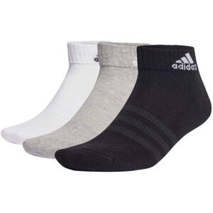 Calcetines Adidas Cushioned Tobilleros Blanco Negro Gris 6 Pares -  -40-42