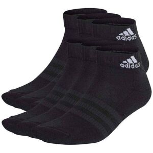 Calcetines Adidas Cushioned Tobilleros Negro 6 Pares -  -40-42