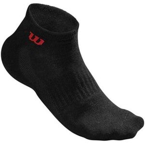 Calcetines Wilson Quarter Negro 3 Pares -  -39-46