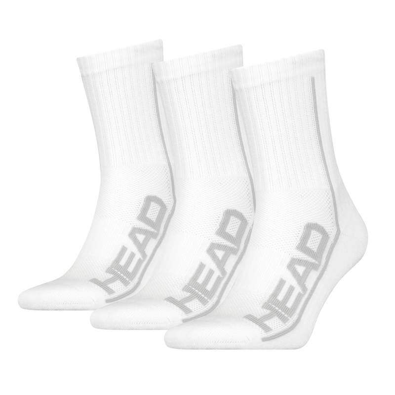 Calcetines Head Performance Short Crew Blanco 3 Pares -  -35-38