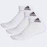 Calcetines Adidas Cush Ankle Blanco 3 Pares -  -40-42