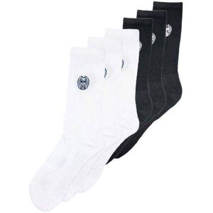 Calcetines Bidi Badu Don Carlito XXL Crew Move Negro Blanco 6 Pares -  -43-46