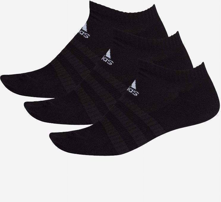 Calcetines Adidas Cush Low Negro 3 Pares -  -43-45