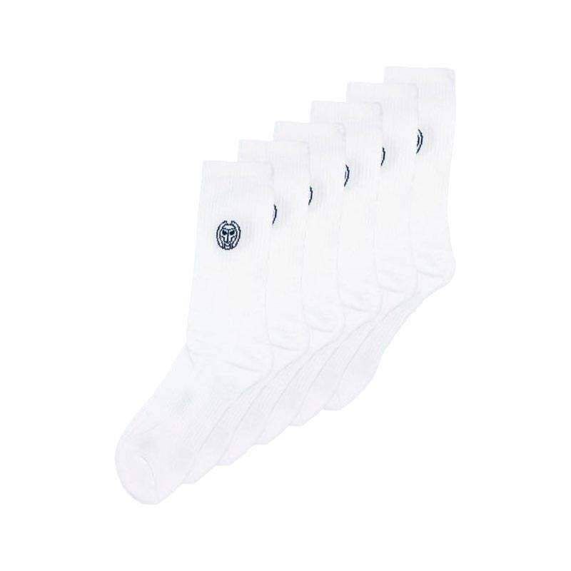 Calcetines Bidi Badu Don Carlito Crew Move Blanco 6 Pares -  -43-46