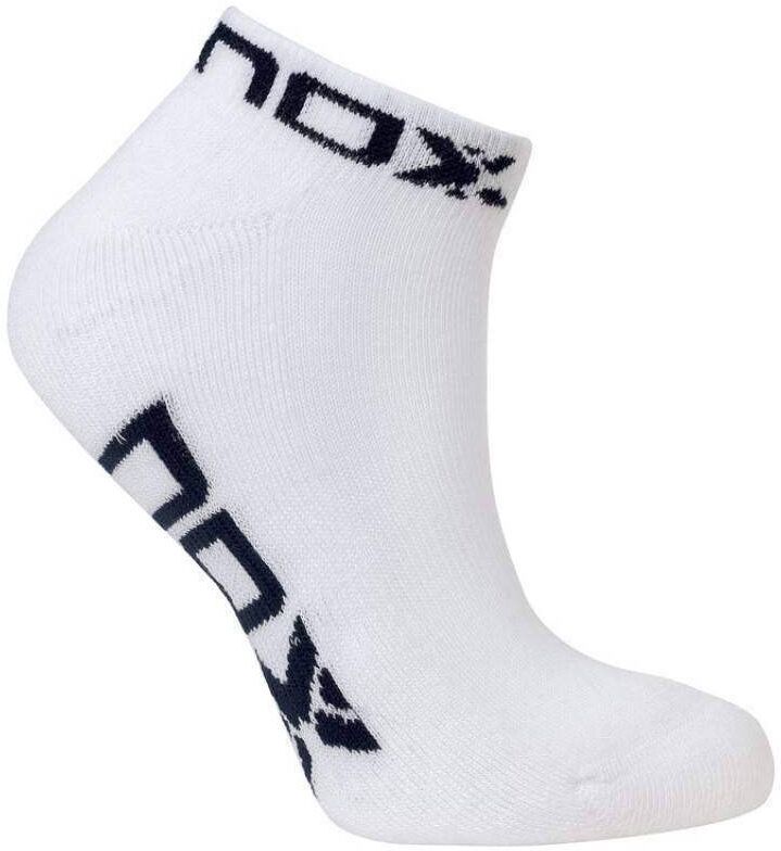 Calcetines Nox Tobillero Blanco Marino 1 Par