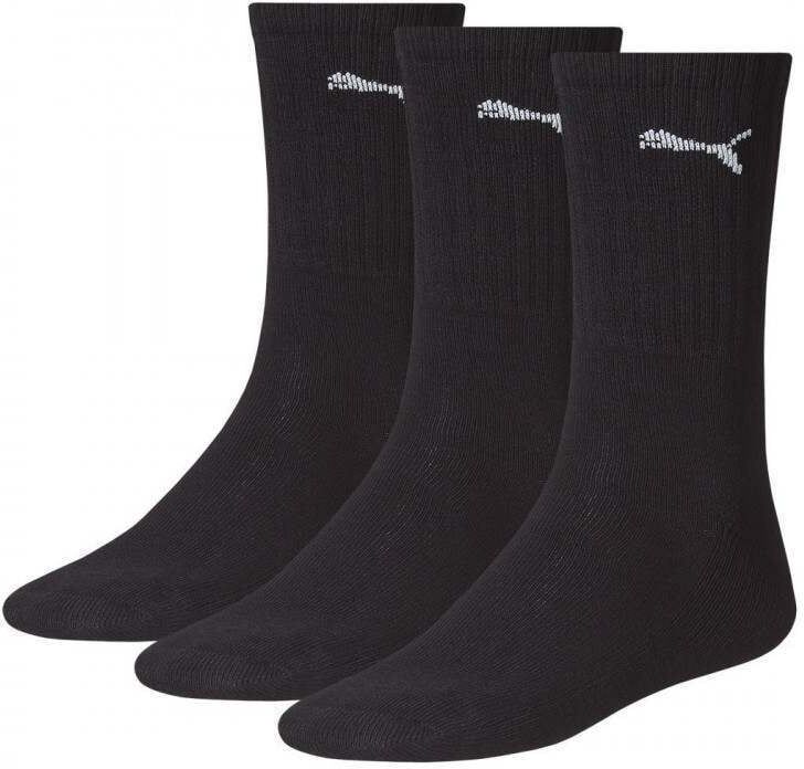 Calcetines Puma Regular Crew Negro 3 pares -  -43-46