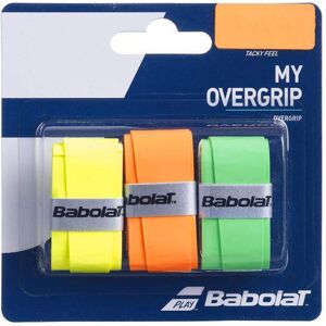 Blister Babolat My Overgrip Amarillo Naranja Verde 3 Unidades