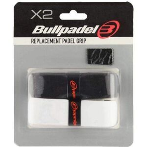 Blister Bullpadel 2 Grips Reemplazo GR1210 Negro Blanco