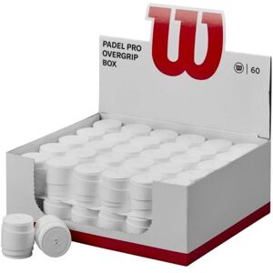 Caja Wilson Pro Padel Blanco 60 Overgrips