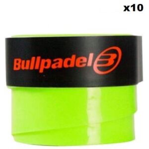 Overgrips Bullpadel Amarillo Azufre Liso 10 Unidades