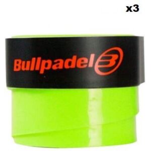 Overgrips Bullpadel Amarillo Azufre Liso 3 Unidades