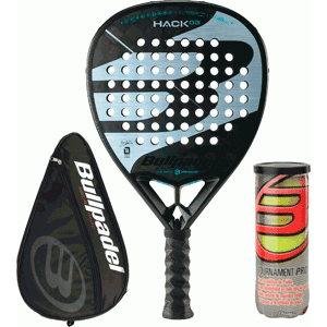 Pala Bullpadel Hack 03 2023 + Accesorios