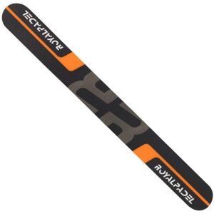 Protector Royal Padel Negro Logo Naranja Gris