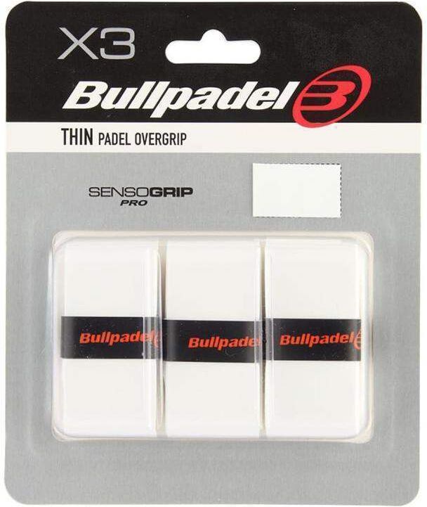 Blister Bullpadel 3 Overgrips GB1603 Senso Blanco