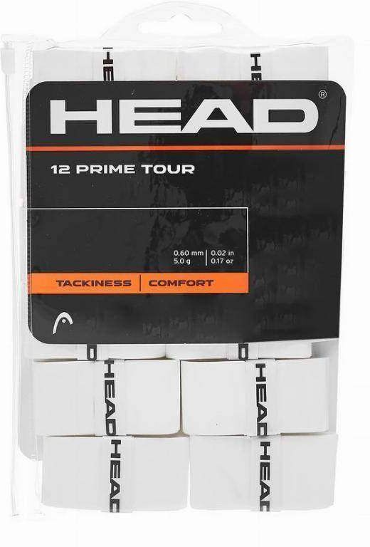 Blister Overgrips Head Prime Tour Blanco 12 Unidades