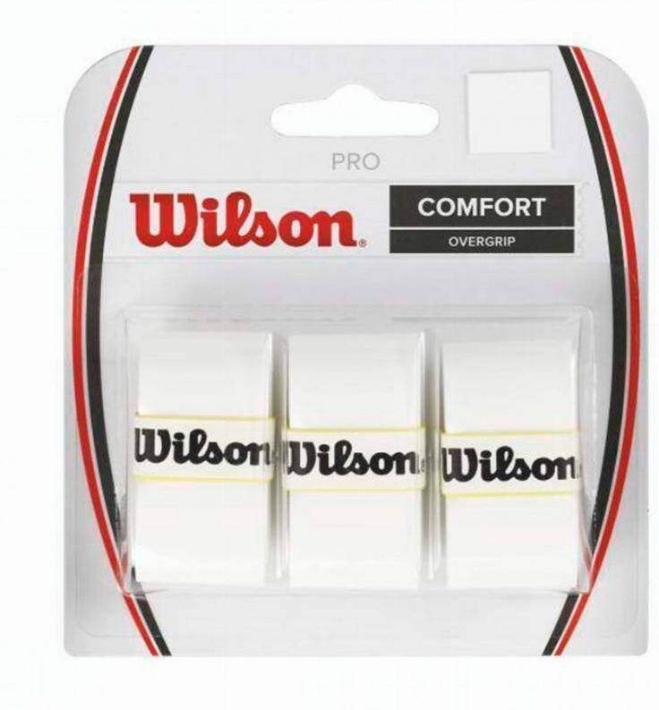 Blister Wilson 3 Overgrips Pro Blanco