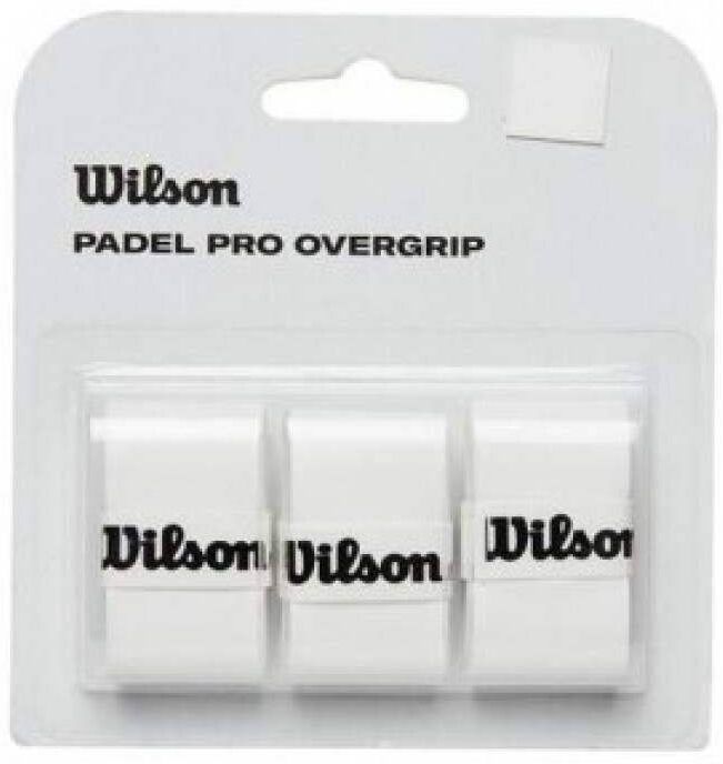 Blister Wilson Padel Pro Blanco 3 Overgrips