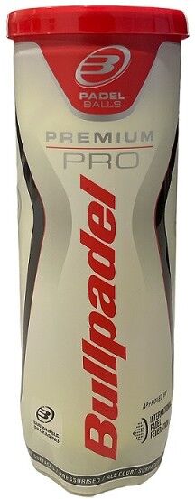 Bote de 3 Pelotas Bullpadel Premium Pro