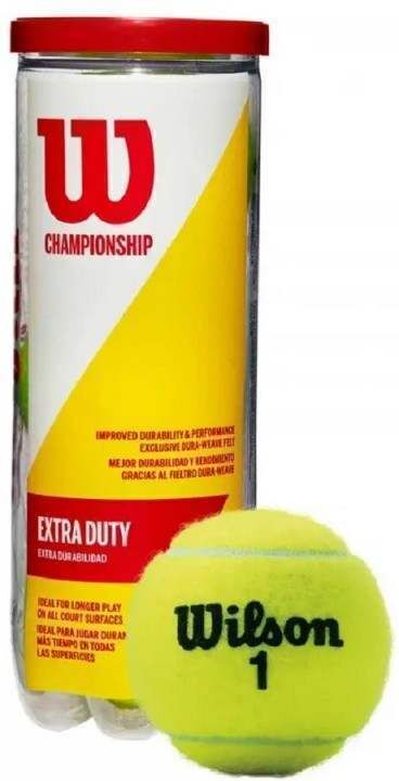 Bote de 3 Pelotas Wilson Championship Extra Duty