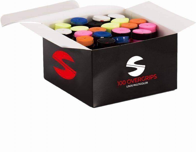 Caja Overgrips Softee Multicolor 100 Unidades