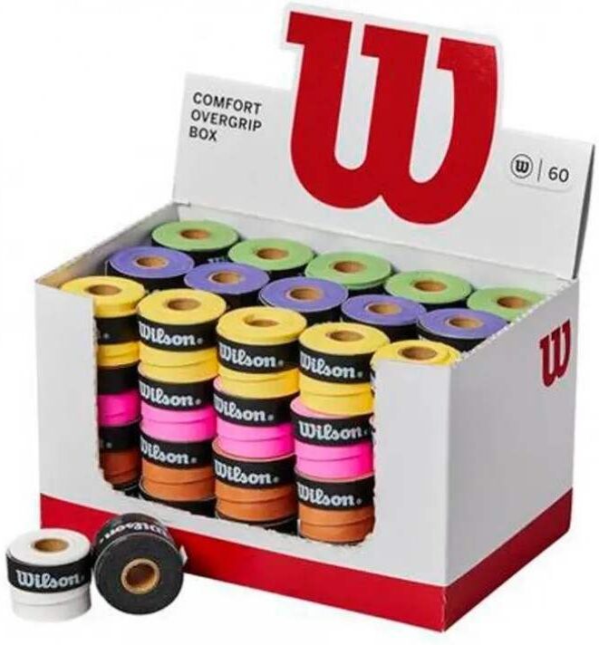 Caja Wilson Comfort Colores 60 Overgrips